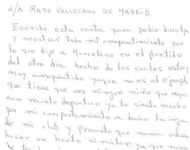 El Rayo retira el abono a uno de los que insult車 a Marcelino