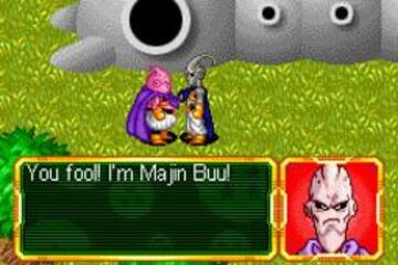 Captura de pantalla - 2 en 1: Dragon Ball Z Buu&#039;s Fury + Dragon Ball GT Transformation (GBA)