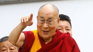 The Buddhist leader went into exile in 1959 following a failed uprising against Chinese rule in Tibet and has since been living in India.