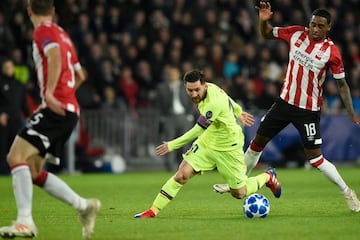 Leo Messi y Pablo Rosario.