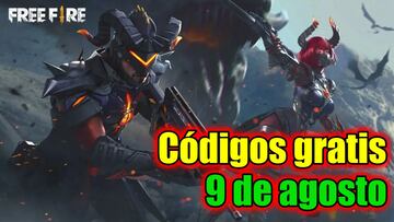 Free Fire | C車digos de hoy martes 9 de agosto de 2022: recompensas gratis