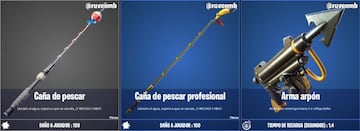 Todo el equipo de pesca de la Temporada 6 de Fortnite