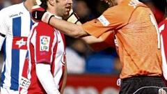 El Atleti chocó con Sorrentino