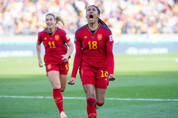 La delantera, que entró en el minuto 70 por Alba Redondo, anotó el 2-1 en el minuto 110. Un gol que entra en ya en la historia del fútbol español.