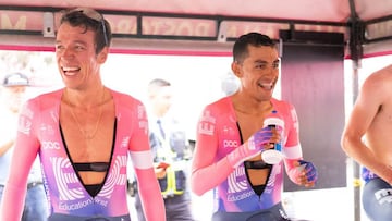 Rigoberto Urán vuelve a ser el líder de la clasificación general tras culminar la tercera etapa.