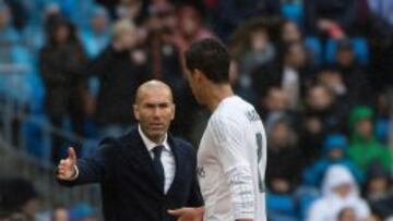 Zidane y Varane.