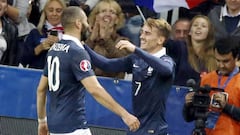 Griezmann: "It bothers me that they see me as the anti-Benzema"