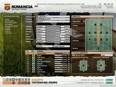 Codemasters mejora Manager de Liga 2006 para PC y Xbox 360