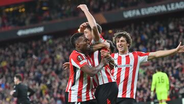 30/01/25 PARTIDO EUROPA LEAGUE
ATHLETIC -- VIKTORIA PLZEN
TERCER GOL MARTON ALEGRIA