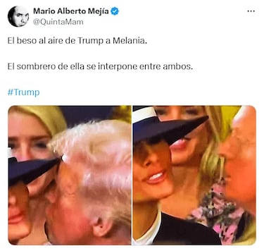 El ‘look’ de Melania en la toma de posesión de Trump inunda las redes de memes 