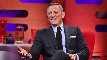 23 September 2021, United Kingdom, London: English actor Daniel Craig attends the filming of the Graham Norton Show at BBC Studioworks 6 Television Centre, to be aired on BBC One on Friday. Photo: Matt Crossick/PA Wire/dpa
23/09/2021 ONLY FOR USE IN SPAIN
