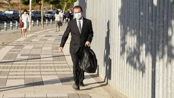 El administrador judicial del Málaga, José María Muñoz