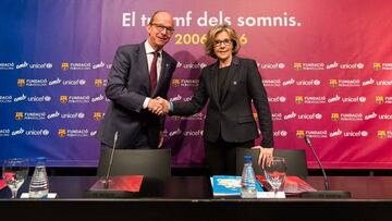 10 a?os de alianza con UNICEF: 140 ni?os ocupar¨¢n el palco