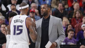 Los Lakers se centran en LeBron James y DeMarcus Cousins
