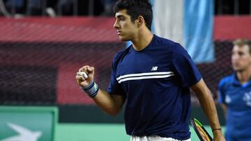 Christian Gar&iacute;n va por el salto en el circuito ATP. 