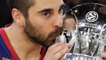 <b>Juan Carlos Navarro</b>, designado ''Mejor Jugador'' de la ''Final Four''.