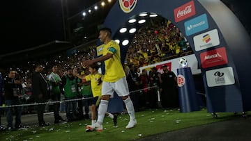 Radamel Falcao García en el estadio El Campín