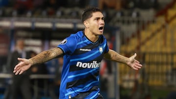 Futbol, Huachipato vs The Strongest
Fase de Grupos, Copa Libertadores 2024.
El jugador de Huachipato Gonzalo Montes es fotografiado durante el partido de copa Libertadores contra The Strongest disputado en el estadio CAP de Talcahuano, Chile.
24/04/2024
Eduardo Fortes/Photosport
Football, Huachipato vs The Strongest
Group stage, 2024 Libertadortes Championship.
Huachipato player Gonzalo Montes is pictured during the copa Libertadores match against The Strongest held at the CAP stadium in Talcahuano, Chile.
24/04/2024
Eduardo Fortes/Photosport