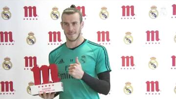 Gareth Bale voted Mahou's Player of the Month for January