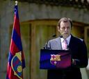 Rosell va a quitar a Cruyff la presidencia de honor