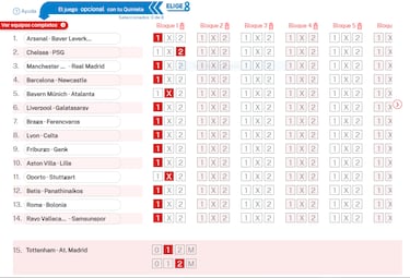 Pronóstico de la Quiniela de fútbol jornada 49 - 17/3/26 