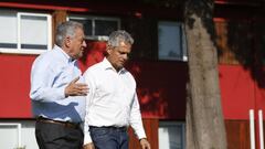 Reinaldo Rueda tuvo su primer día como DT de Chile