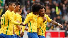 Brasil se pasea, Marcelo golea