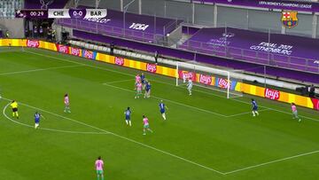 Hay cosas que solo se pueden ver: increíble lo que pasó en el gol del Barça en el segundo 33