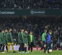 El Betis condena lo ocurrido
en el derbi copero suspendido
