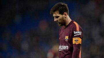 Primera derrota del Barça desde agosto en un partido con muchas polémicas. Diego López paró un penalti al argentino en el 62' y Melendo hizo el gol de la victoria al final.