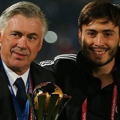 Who is Davide Ancelotti, Carlo Ancelotti's son and assistant?