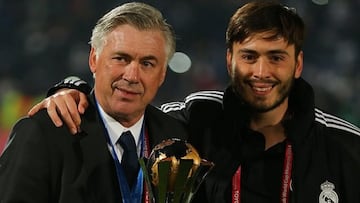 Davide Ancelotti, as&iacute; es el hijo y ayudante t&eacute;cnico de Carlo 