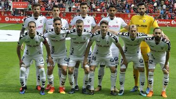 Jugadores del Albacete.