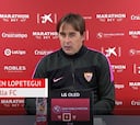 Lopetegui sobre En Nesyri: "Nadie está en los escaparates, eso es cosa vuestra"