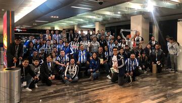 Con la ilusión a tope, aficionados de Rayados volaron a la CDMX