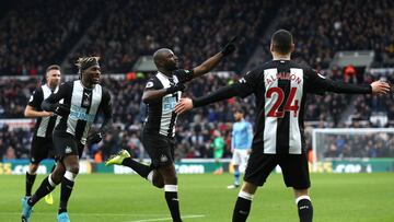 El exjugador de Atlanta United apareci&oacute; por primera vez en la creaci&oacute;n de un gol desde que lleg&oacute; a Newcastle. El paraguayo dio el pase para el 1-1.