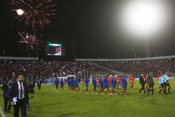 Chile - Ecuador, en imágenes