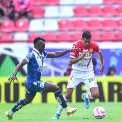 Puebla derrotó al Necaxa en la Jornada 12 del Apertura 2023