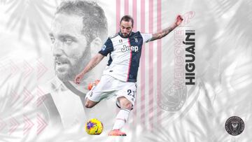 Oficial: Gonzalo Higuaín es nuevo jugador del Inter Miami de Beckham