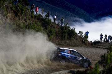 Talcahuano (Chile), 11/05/2019.- Elfyn Evans of Britain drives his Ford Fiesta WRC, RC1 during day 2 of the Rally Chile 2019, in Talcahuano, Concepcion, Chile, 11 May 2019 (issued 12 May 2019). (Reino Unido) EFE/EPA/REPORTER IMAGES