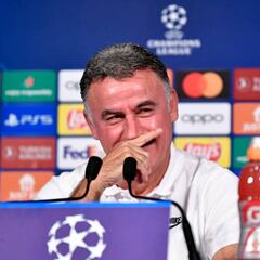 Las risas de Mbappé y Galtier irritan al PSG