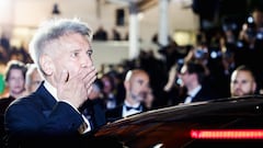 The 76th Cannes Film Festival - Screening of the film "Indiana Jones and the Dial of Destiny" (Indiana Jones et le cadran de la destinee) Out of Competition -  Cannes, France, May 18, 2023. Harrison Ford leaves. REUTERS/Sarah Meyssonnier