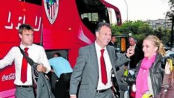 <b>EN MADRID. </b>Los leones hicieron noche muy cerca del Bernabéu. Repetirán en ese mismo hotel para la Copa ante el Rayo.