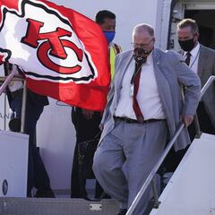 Chiefs arriban a Tampa Bay