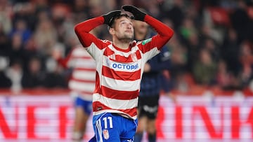 07/12/25 PARTIDO SEGUNDA DIVISION
GRANADA CF - AD CEUTA
Arnaiz (Granada CF) TRISTEZA