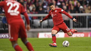 James Rodríguez no seguirá en el Bayern Múnich