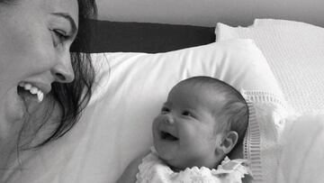 Georgina a Eva, la hija de Cristiano: "Felices amorosos buenos días". Foto: Instagram