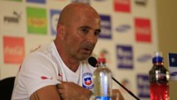 Jorge Sampaoli no dej&oacute; tema en el aire en la conferencia de prensa de hoy.