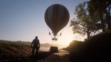 Red Dead Redemption 2 te lleva en globo en un nuevo mod para PC