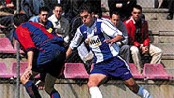 <B>GOLEADOR</B>. Yagüe fundió al Barça en el Mini.